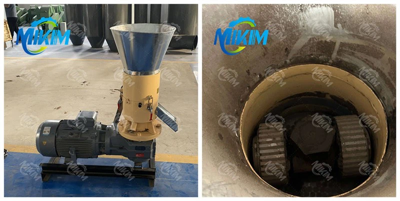 Wood pellet making equipment display picture Wood pellet making equipment display picture